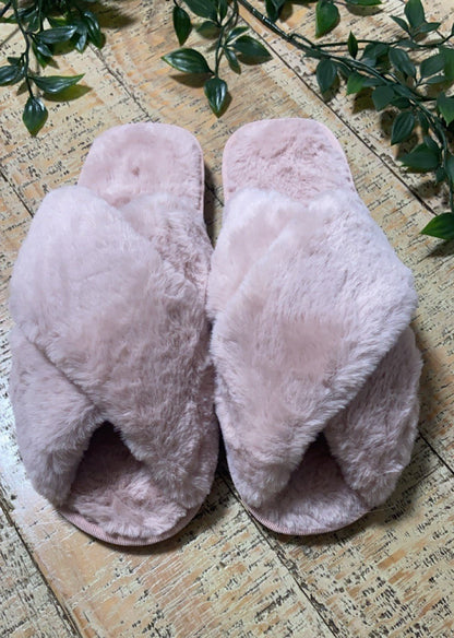 Premium Fluffy Slippers - Team Bride