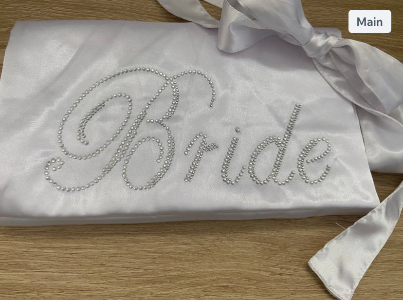 BRIDE Bling back Robe